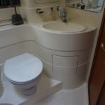 Broom 50 - Main Heads with toilet, wash hand basin and ensuite access to forward cabin
