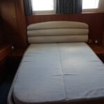 Broom 50 - Master aft cabin with double bed and ensuite facilities