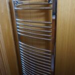Wide Beam Barge - Heated towel rail