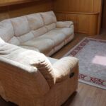 Wide Beam Barge - Saloon with comfortable seatee
