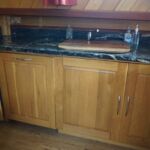 Wide Beam Barge - Sink unit and integrated dishwasher