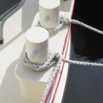 Wide Beam Barge - Substantial mooring cleats