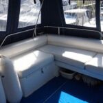 Fairline Sedan 36 - Storage locker underneath seating