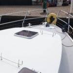 Pedro Solano 33 - Forward deck showing sturdy guard rails