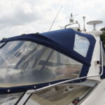 Sealine S34 - Two piece aft canopy cover