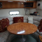 Sealine S34 - Dining Table and saloon seating
