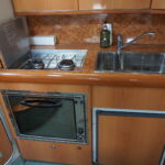 Sealine S34 - Galley with fitted appliances