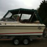 Sunseeker Sports 21 - Cockpit canopy cover