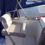 Broom 1070 - Navigator seat with new Silvertex fabric fitted in 2019