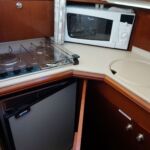 Jeanneau Prestige 36 - Galley appliances and double sink with mixer tap